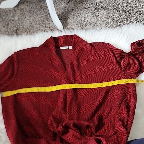 Cato black and red open front duster - Picture 14 of 14